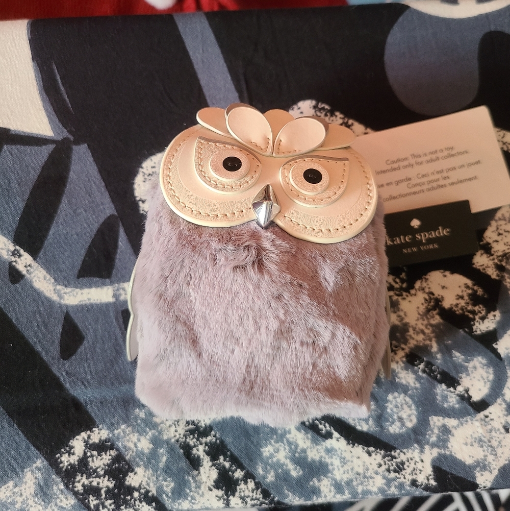 🦉✨️ NEW Kate Spade RETIRED Novelty "Hoot 3D Owl"✨️🦉 - Picture 3 of 10